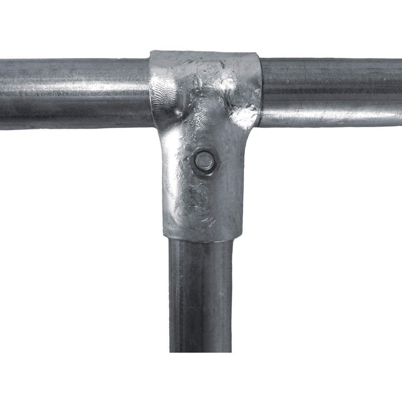 Jake Sales - END CLAMP/PANEL T CLAMP: 1-3/8" Chain Link Fence Clamp (for t-ing into a pipe (1-3/8" x 1-3/8"). 4 CLAMPS - Image 2